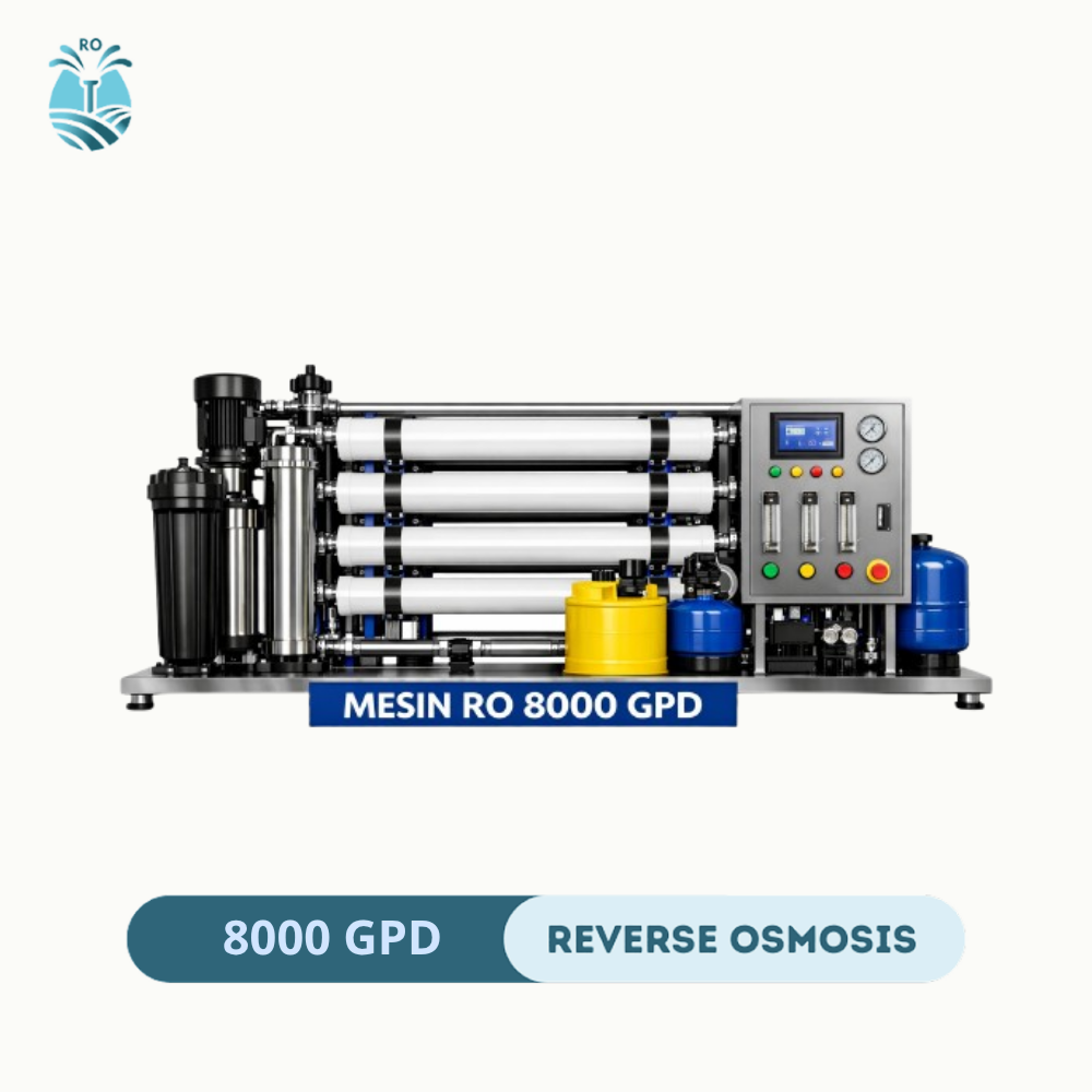 Mesin RO 8000 GPD-1